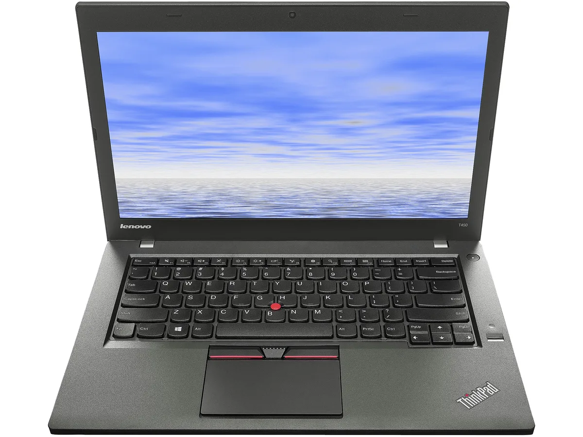 Lenovo Lenovo ThinkPad T450 20BV0065US 14" i5-5300U 2.30GHz 8GB 256GB Black — photo du produit