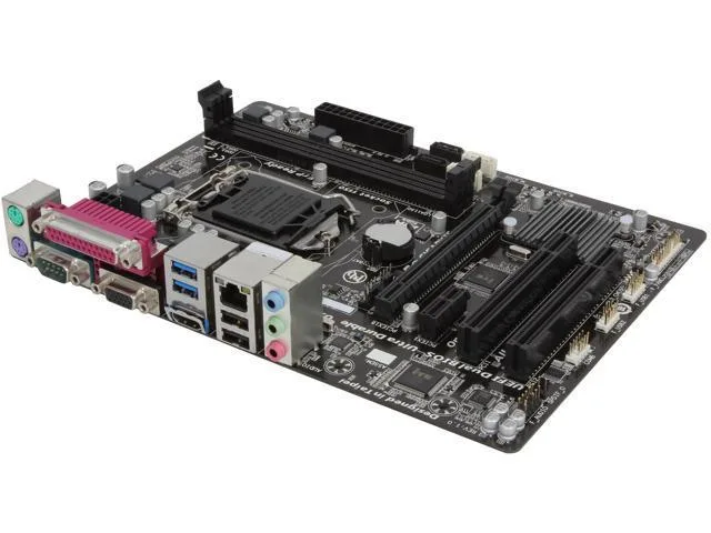 GIGABYTE GIGABYTE GA-H81M-S2PH LGA 1150 Intel H81 Micro ATX Motherboard — photo du produit