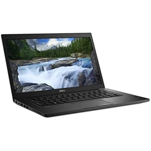 Silver Dell Latitude 7490 14 inch laptop closed view