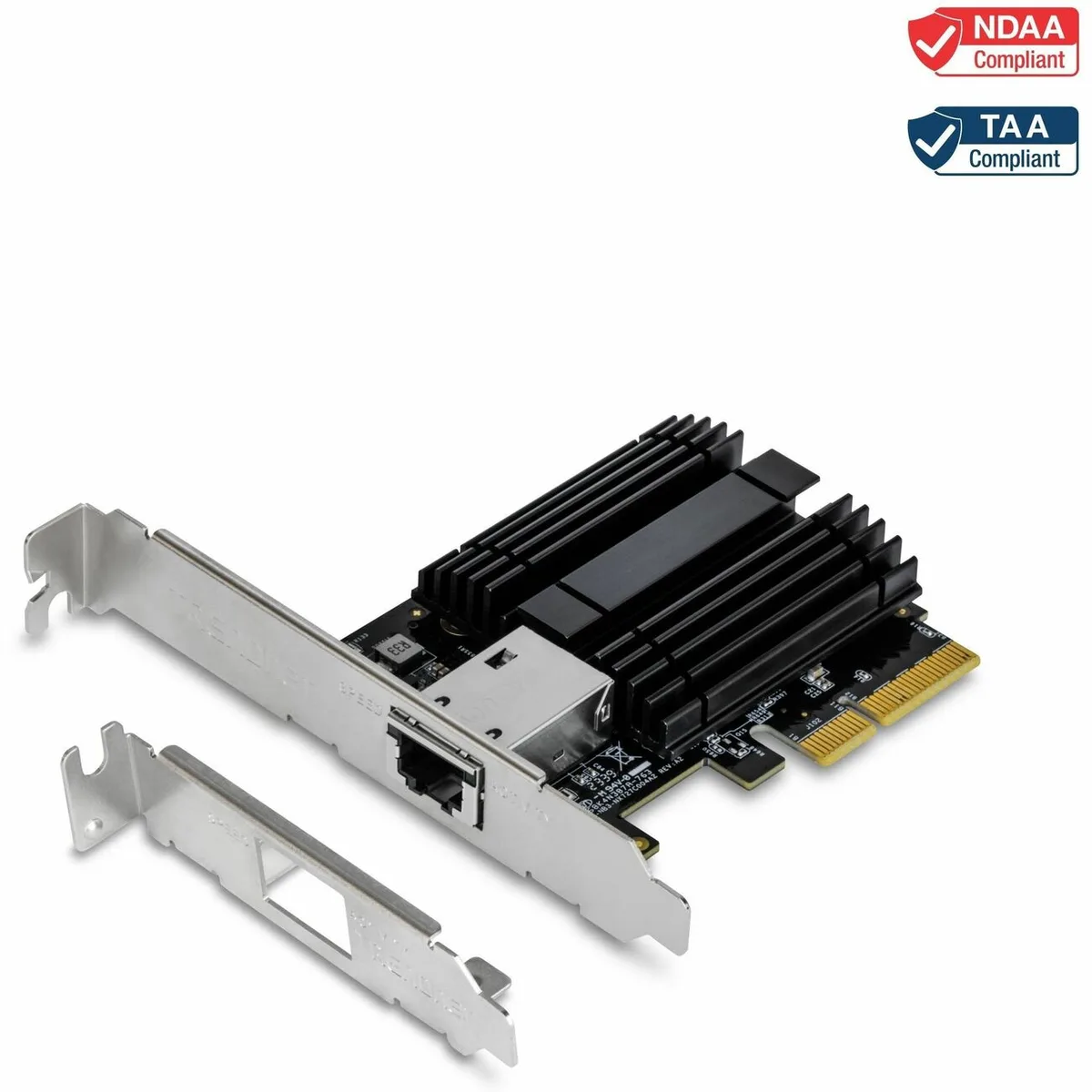 TRENDnet TRENDnet TEG-10GECTX (v3.0R) 10Gbps PCIe network card — 商品写真