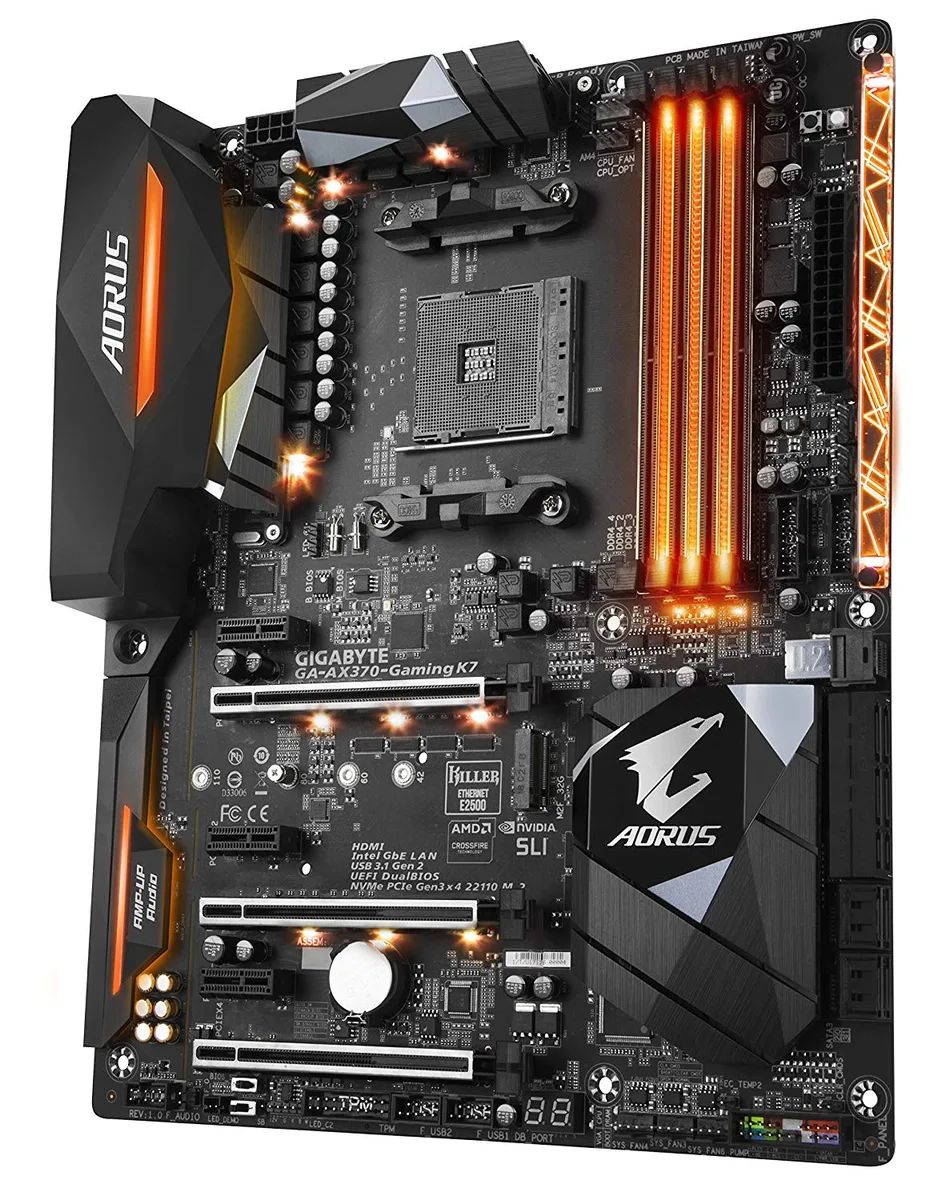GIGABYTE GIGABYTE GA-AX370-GAMING K7 AMD motherboard — photo du produit