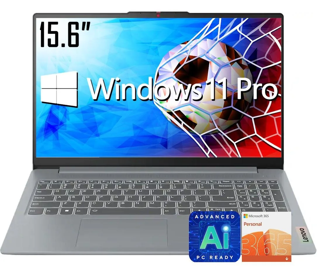 Lenovo Lenovo IdeaPad Slim 3i laptop 15.6 FHD Intel Processor N150 8GB LPDDR5 128GB UFS Windows 11 Pro — product photo