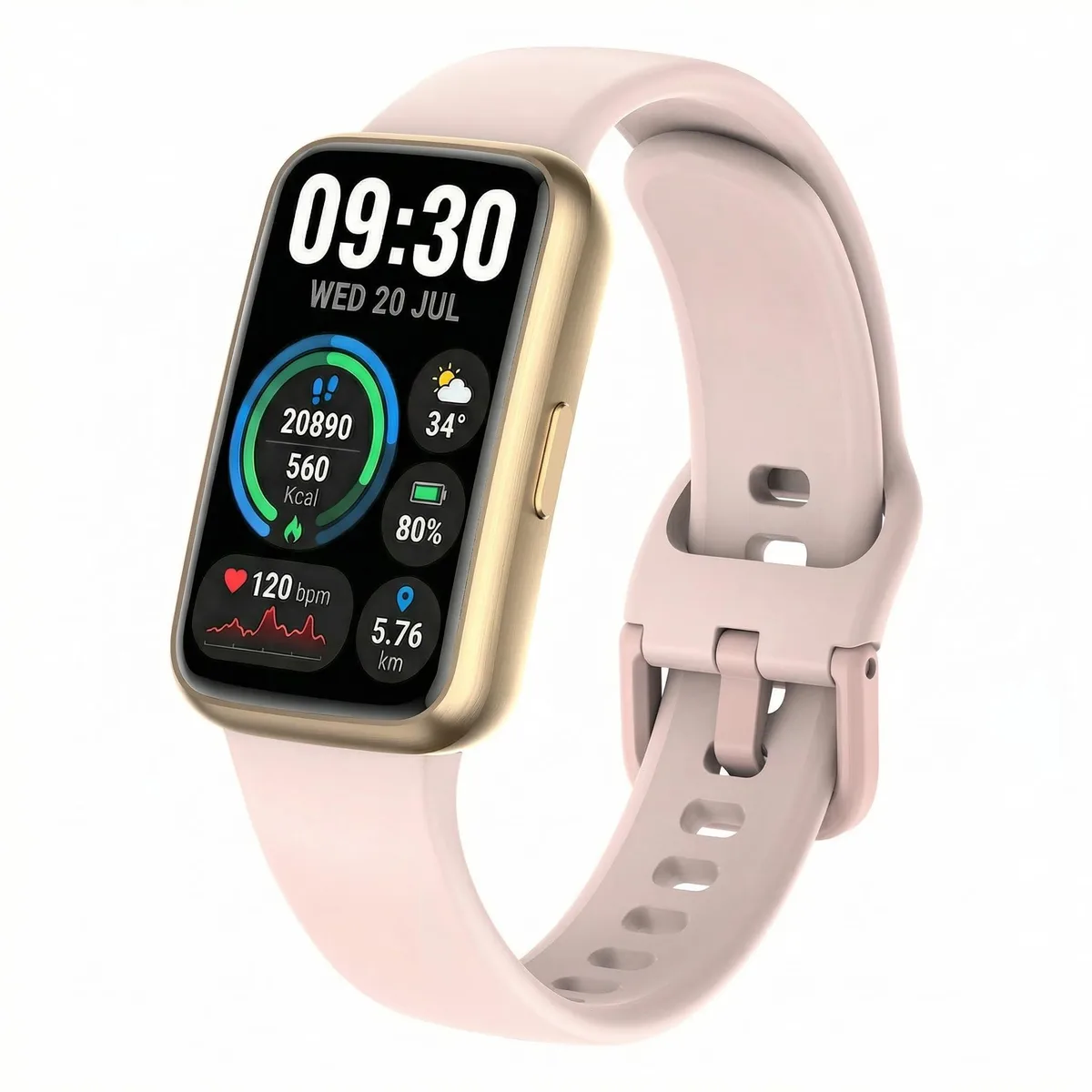  MOTIV IDB05 Fitness Tracker 1.47" Rose Gold — صورة المنتج