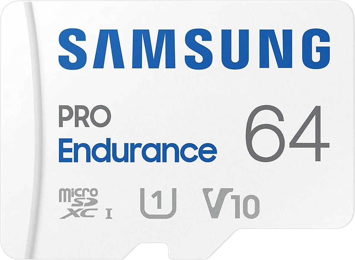 SAMSUNG SAMSUNG PRO Endurance 64GB microSDXC UHS-I U1 100MB/s memory card — 商品照片