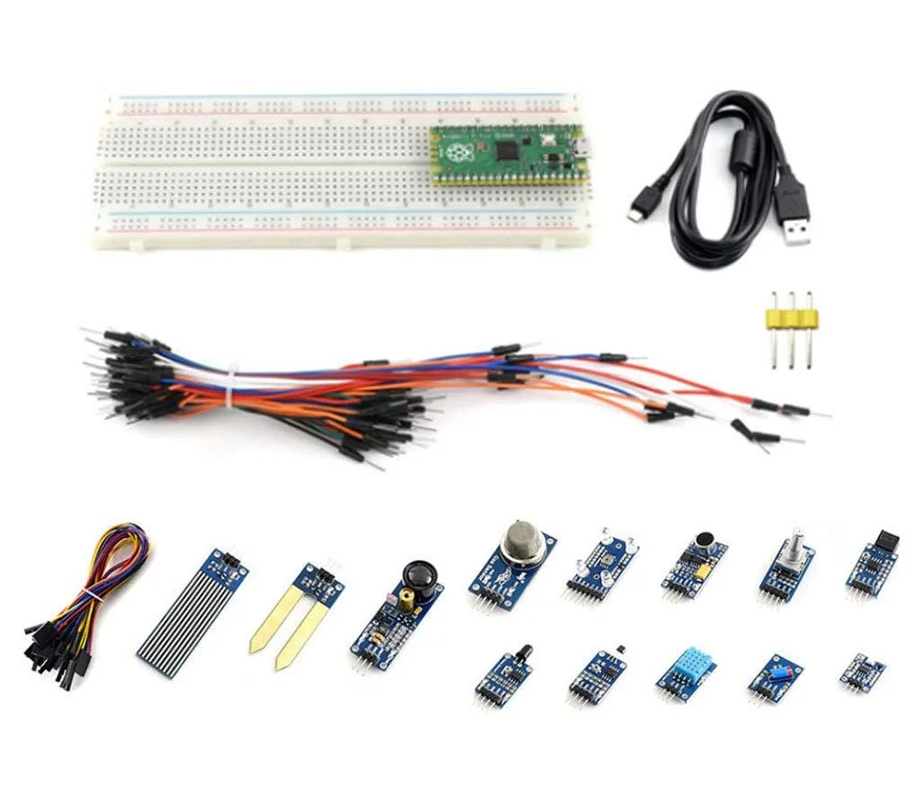 Small green circuit board with castellated edges and USB micro-B port
