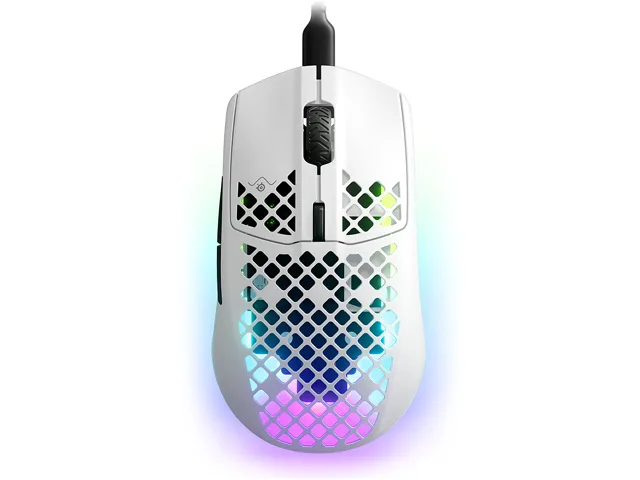 SteelSeries SteelSeries Aerox 3 2022 62603 Snow Wired Gaming Mouse — product photo