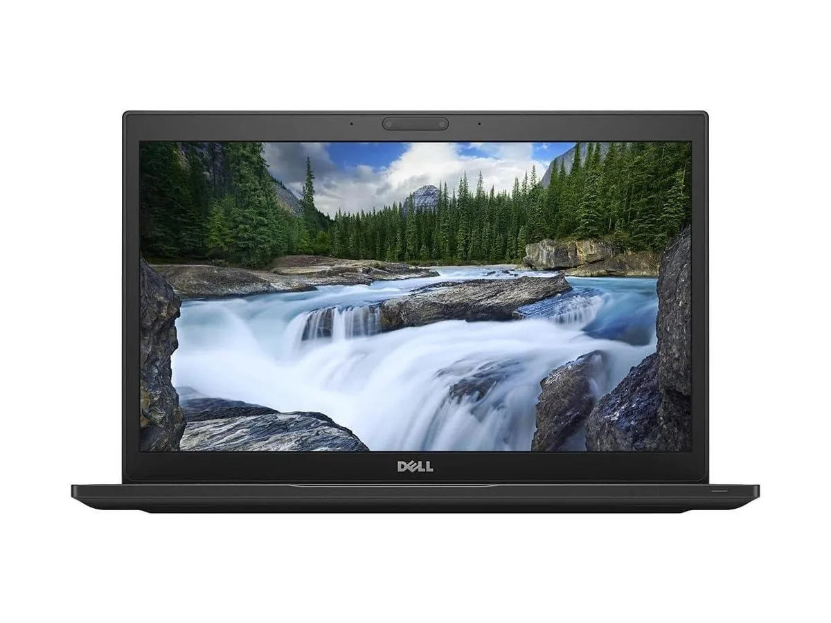 Refurbished Dell Latitude 7490 14.0 inch matte silver laptop closed