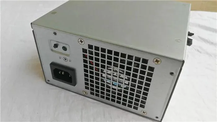 KHACHIMO 685W ATX power supply unit, matte black metal box with fan grille
