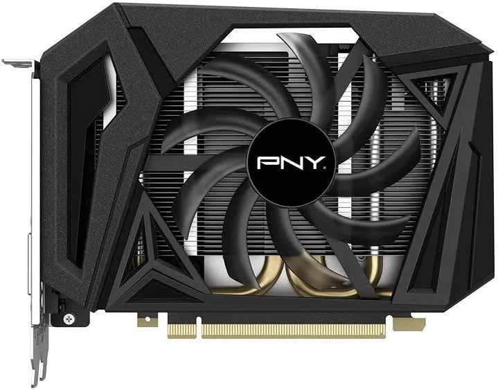PNY GeForce GTX 1660 Super single-fan graphics card in black finish