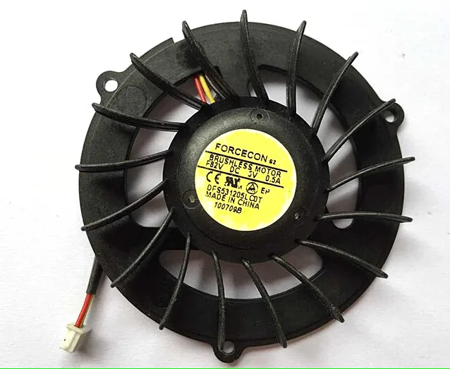OEM Industries OEM Industries DFS531205LC0T 5V 0.5A 3-pin CPU cooler — ürün fotoğrafı