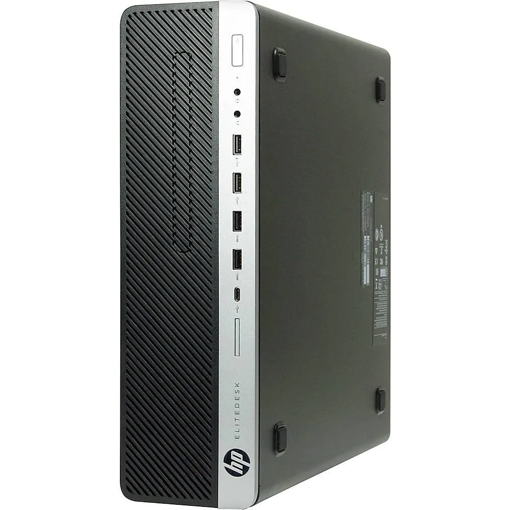 HP HP EliteDesk 800 G5 SFF i5-9700 3.0GHz 8GB 128GB SSD Windows 11 Home desktop PC — 商品照片