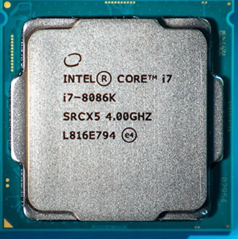 Intel Intel i7-8086K Limited Edition desktop processor — photo du produit