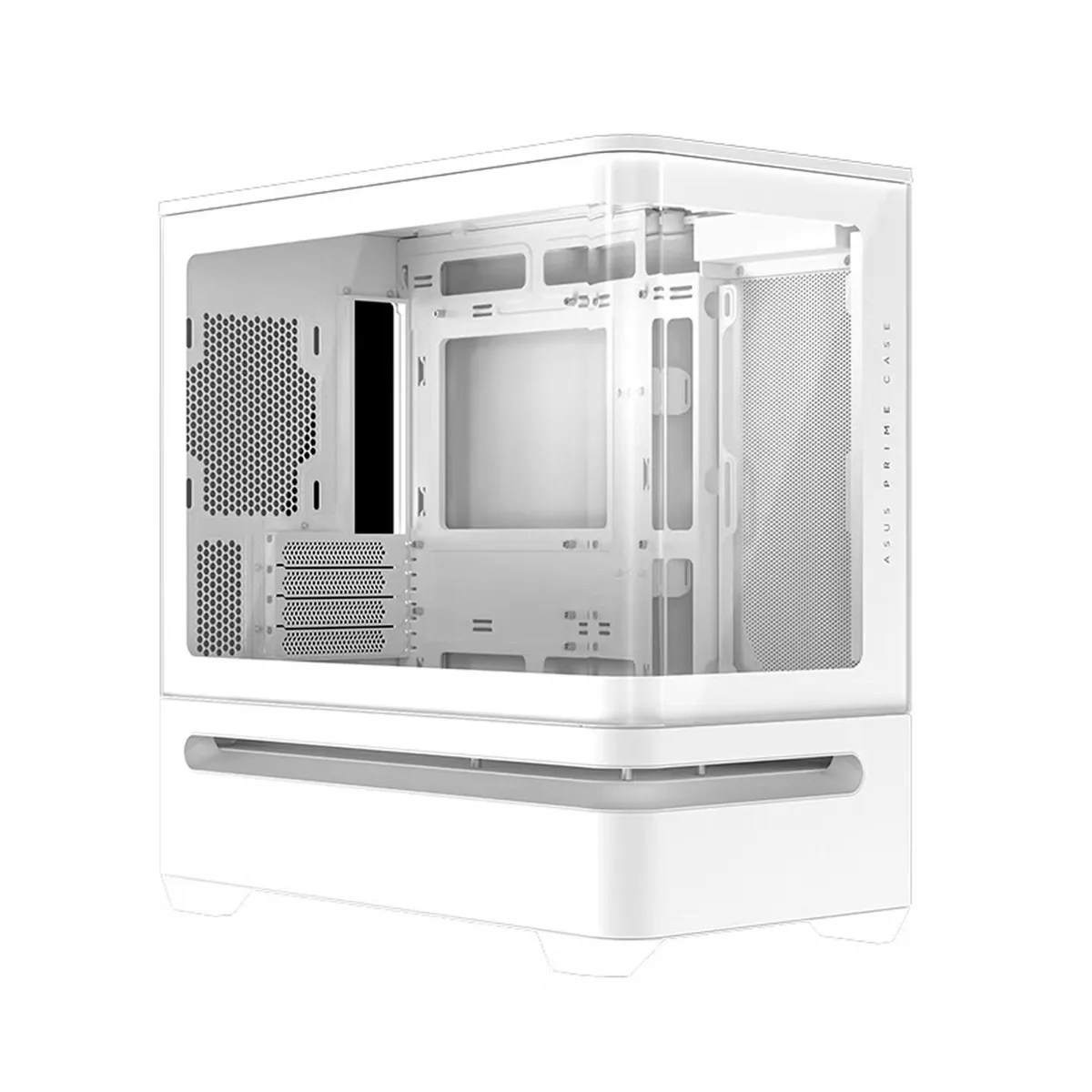 ASUS ASUS PRIME AP202 Ocean View PC case, white — product photo