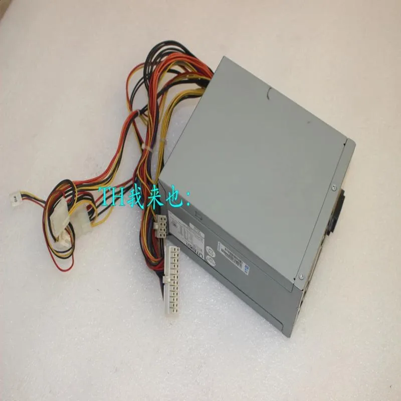Standard ATX power supply unit in matte black metal casing