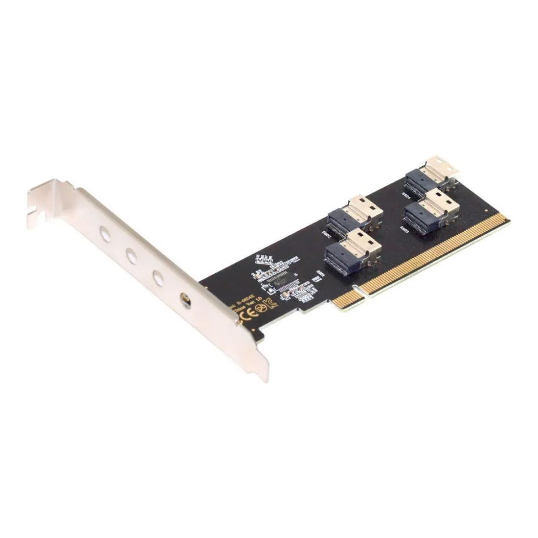 Vszerda Vszerda SA-016-4P 4-Port SFF-8654 NVME expansion card — ภาพสินค้า