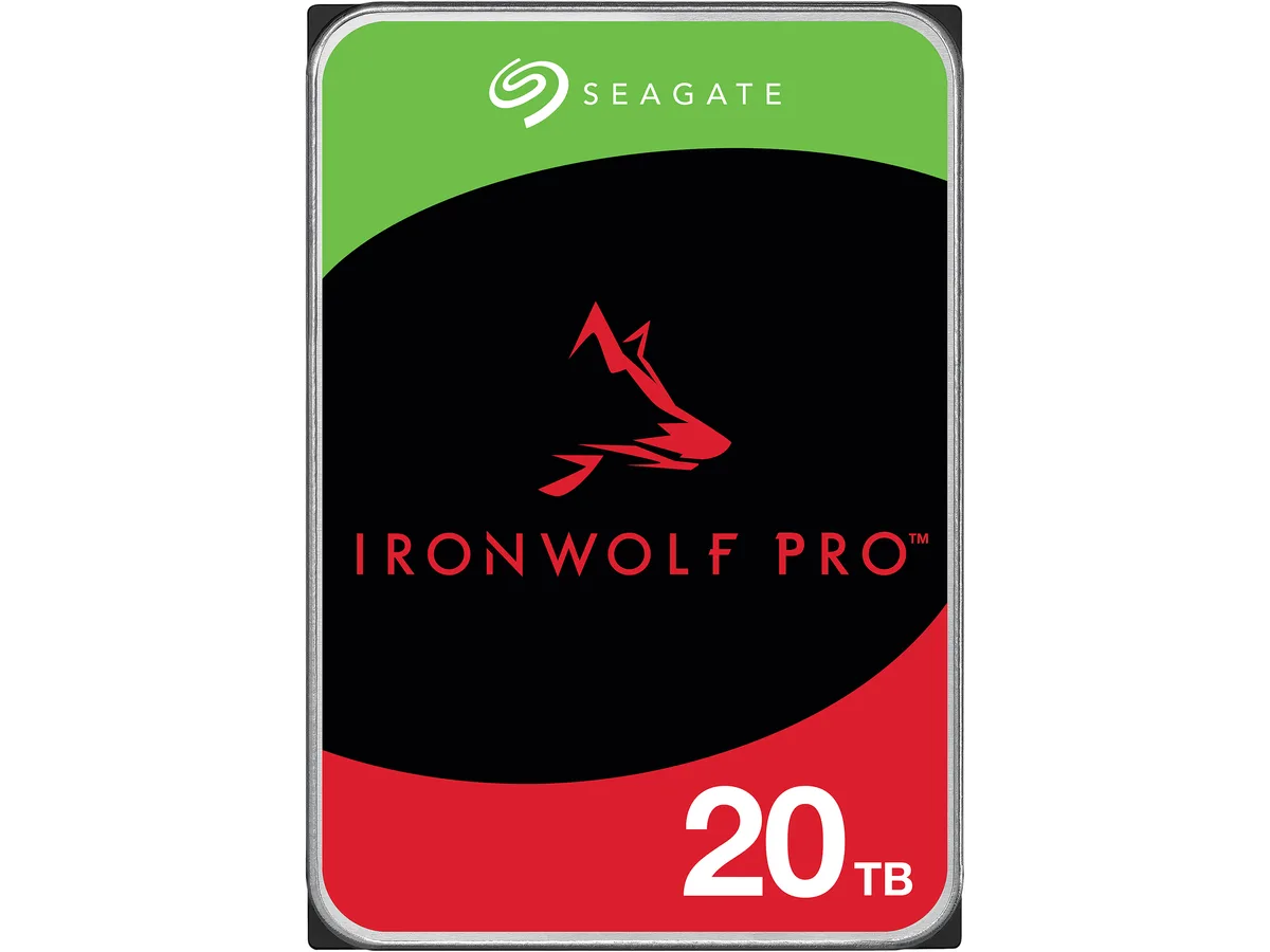 Seagate Seagate IronWolf Pro 20TB 7200 RPM 256MB CMR SATA 6.0Gb/s 3.5" NE-ST20000NE000 internal hard drive — 제품 사진