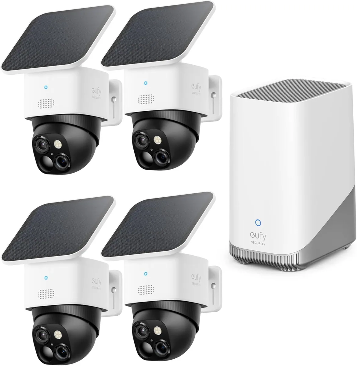 eufy eufy Security SoloCam S340 4-Cam Kit HomeBase S380 network camera — product photo