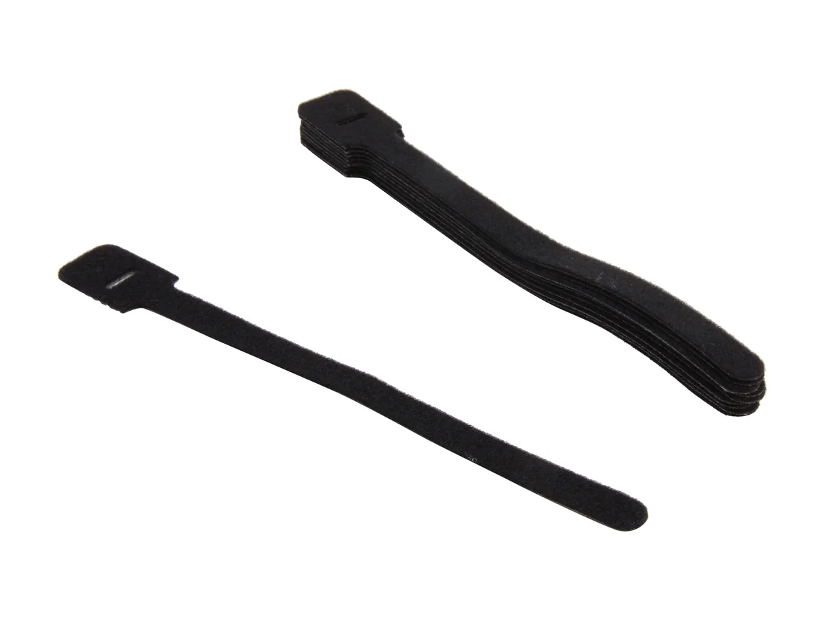 Nippon Labs Nippon Labs VT-9-BK cable management 9" Velcro ties black 10pcs — ürün fotoğrafı