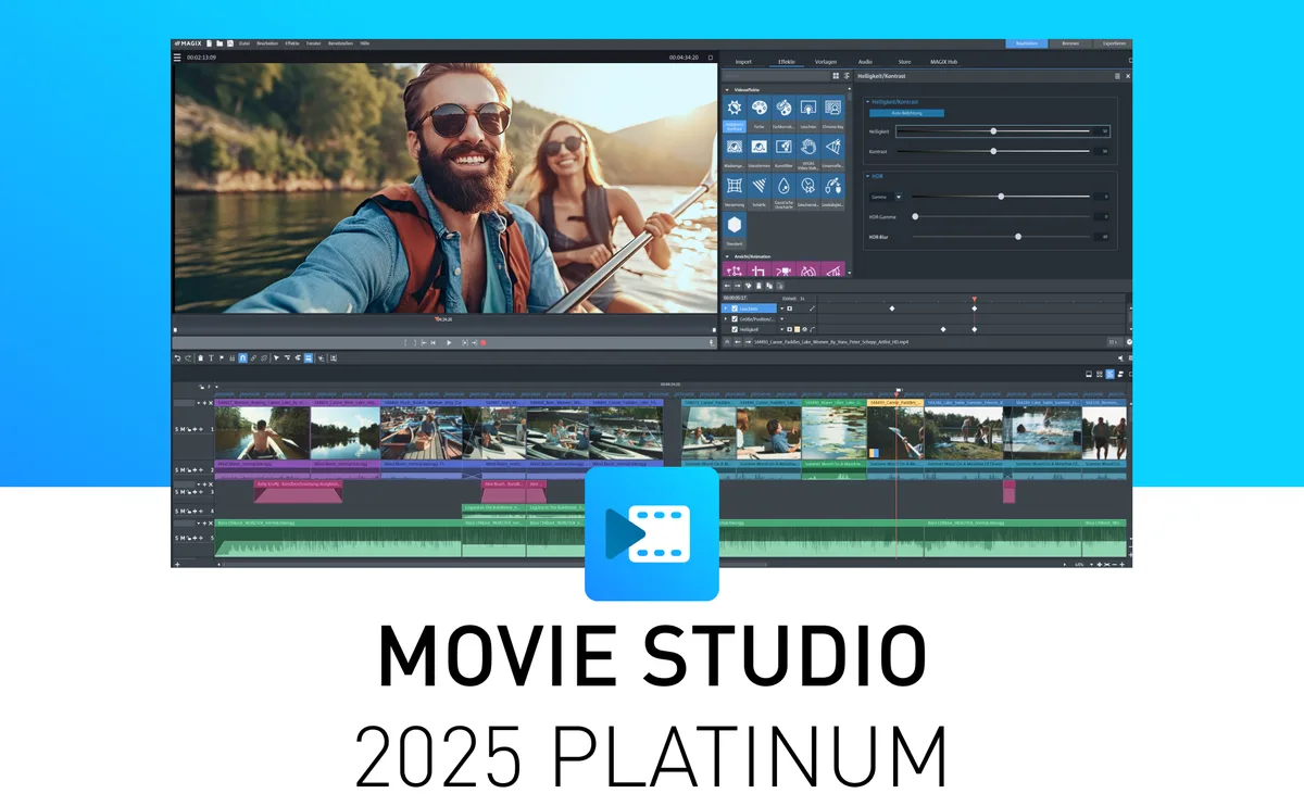 MAGIX MAGIX Movie Studio 2025 Platinum 639191550935 video — product photo