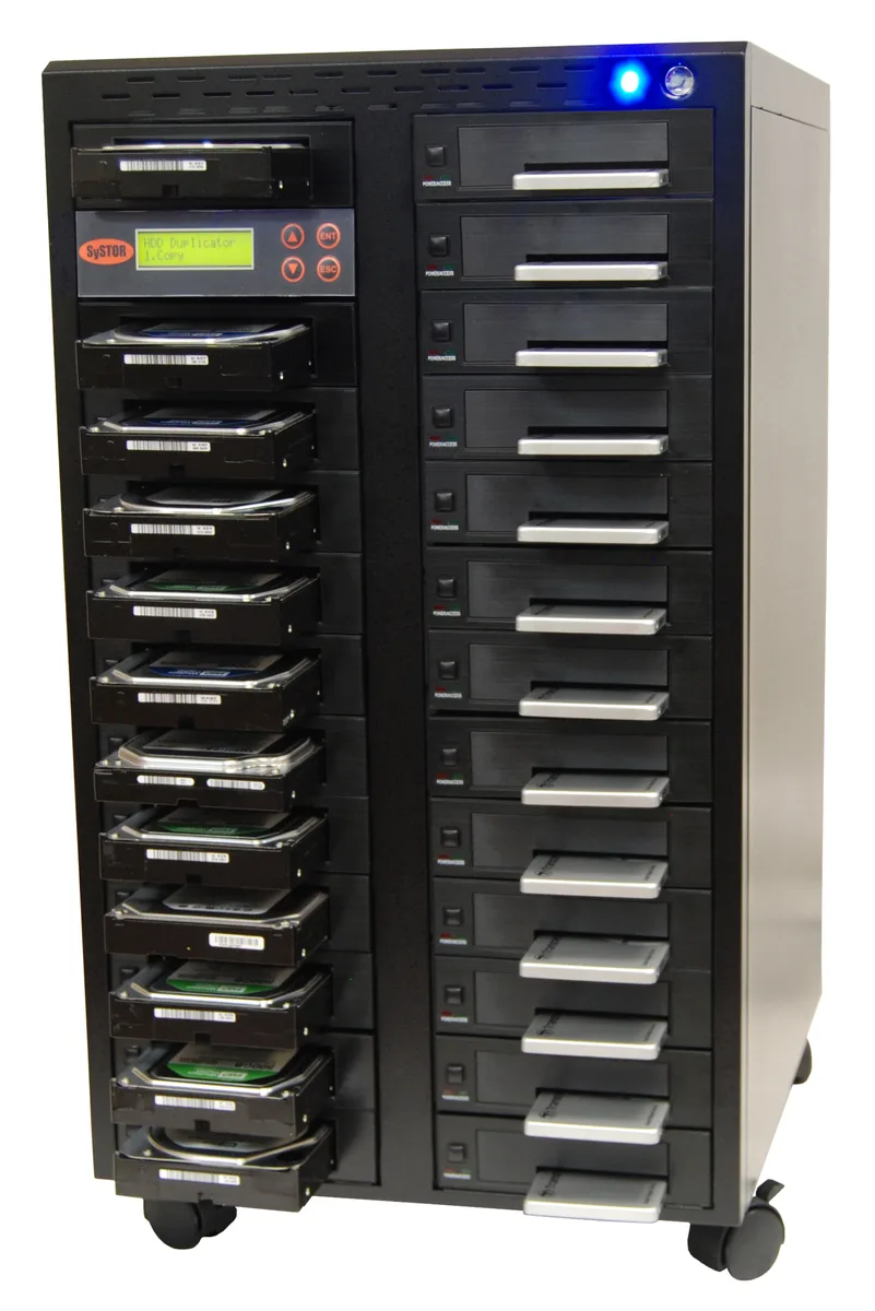 Systor Systor 1:24 SATA Duplicator &amp; Sanitizer SYS2024HS-DP — снимка на продукта