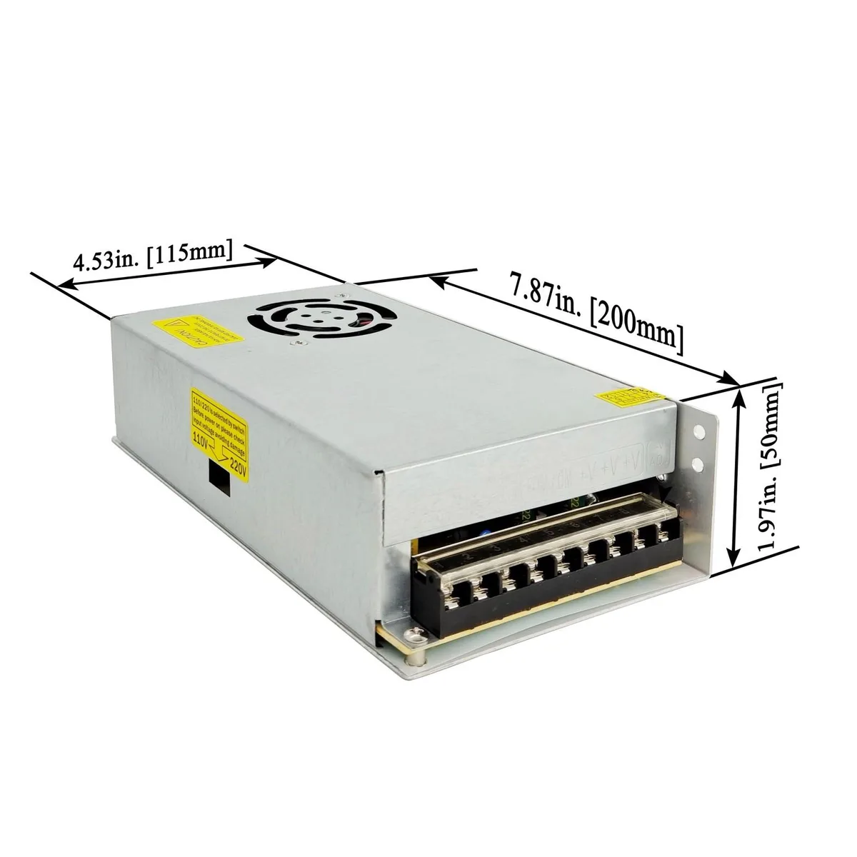Analog Technologies Analog Technologies ALRS24V12R5AT 24V 12.5A 300W Switching Power Supply — photo du produit
