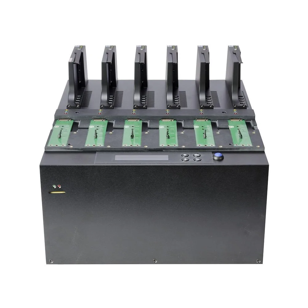 Systor Systor 1 to 5 SATA &amp; NVMe Duplicator 24GB/min — product photo
