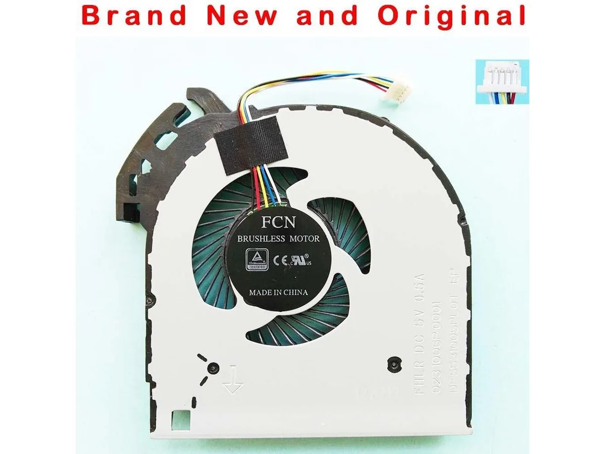 Fans Fans CPU Cooler for Lenovo 110-15 DFS531005PL0T FHLR 5H40M09358 DC5V 0.5A — produktfoto
