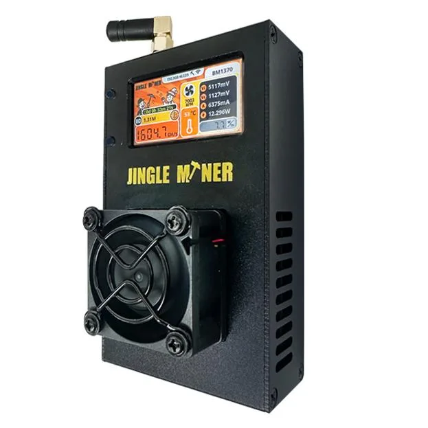 Jingle Miner Jingle Miner BTC Solo Lite 1.2Th/s 23W mining hardware — product photo
