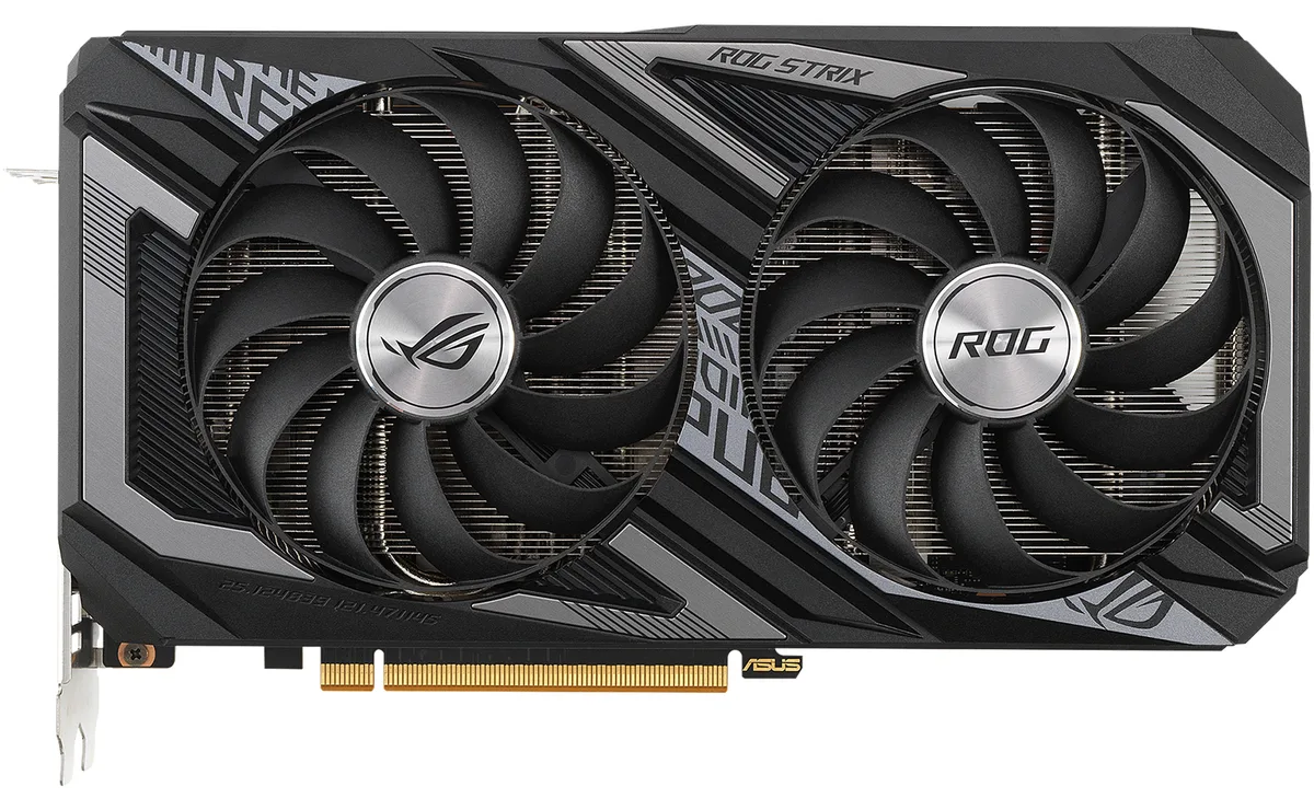 ASUS ASUS STRIX-RX6600XT-O8G-G graphics card — product photo