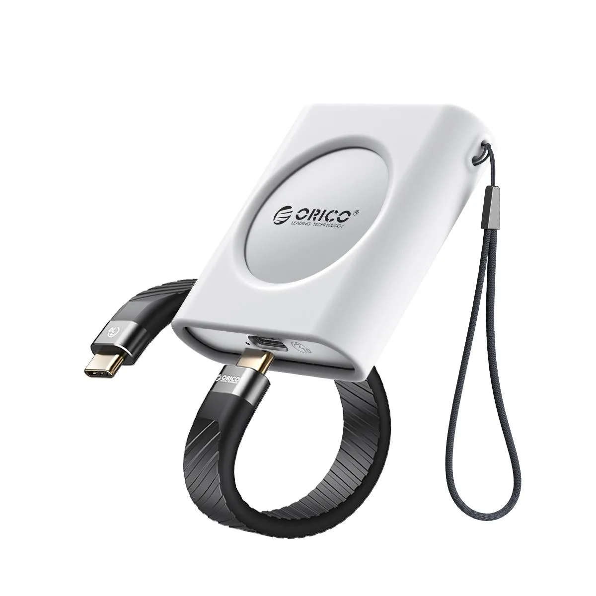Orico Orico IP30-G2-WH-BP M.2 2230 NVMe drive enclosure USB 3.2 Gen 2 10Gbps aluminium white — ürün fotoğrafı