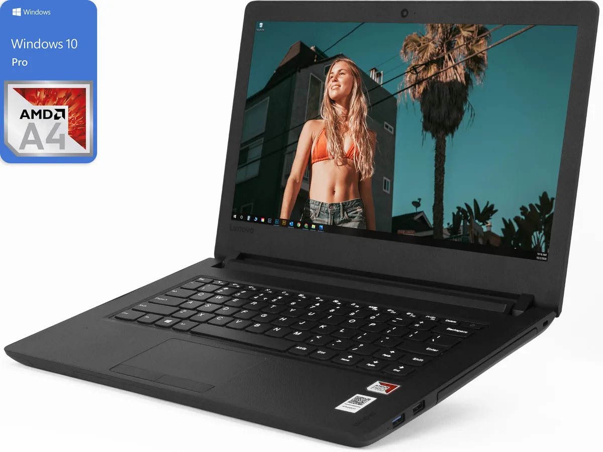 Lenovo Lenovo E41 laptop AMD A4-4350B 2.9GHz 16GB DDR4 512GB SSD 14" HD — product photo