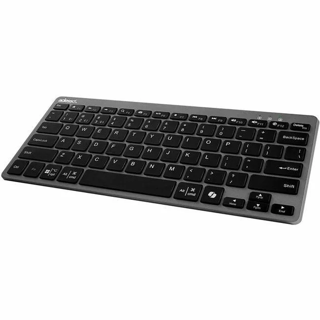 Slim black keyboard with scissor keys and Copilot hotkey