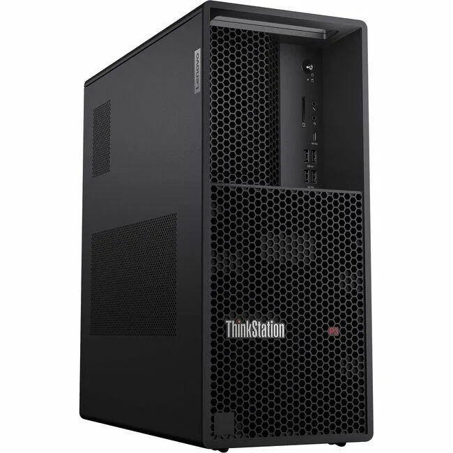 Lenovo ThinkStation P3 Gen 2 tower desktop in black finish