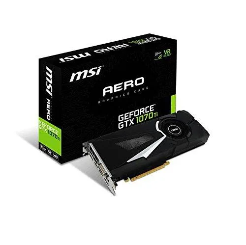 MSI MSI GTX 1070 Ti Aero 8G graphics card — produktfoto