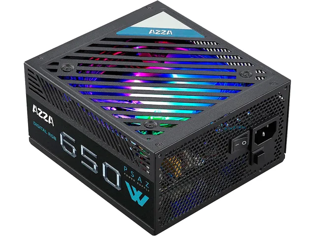 AZZA AZZA PSAZ-650W ARGB 650W power supply — product photo