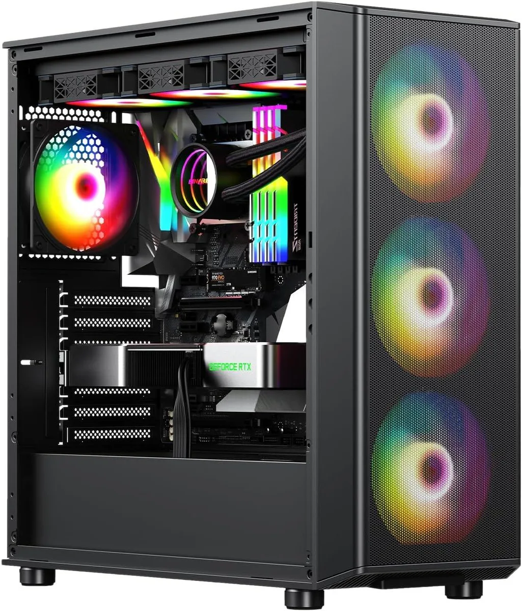 Raidmax Raidmax Meshian X X606 Black PC Case — product photo