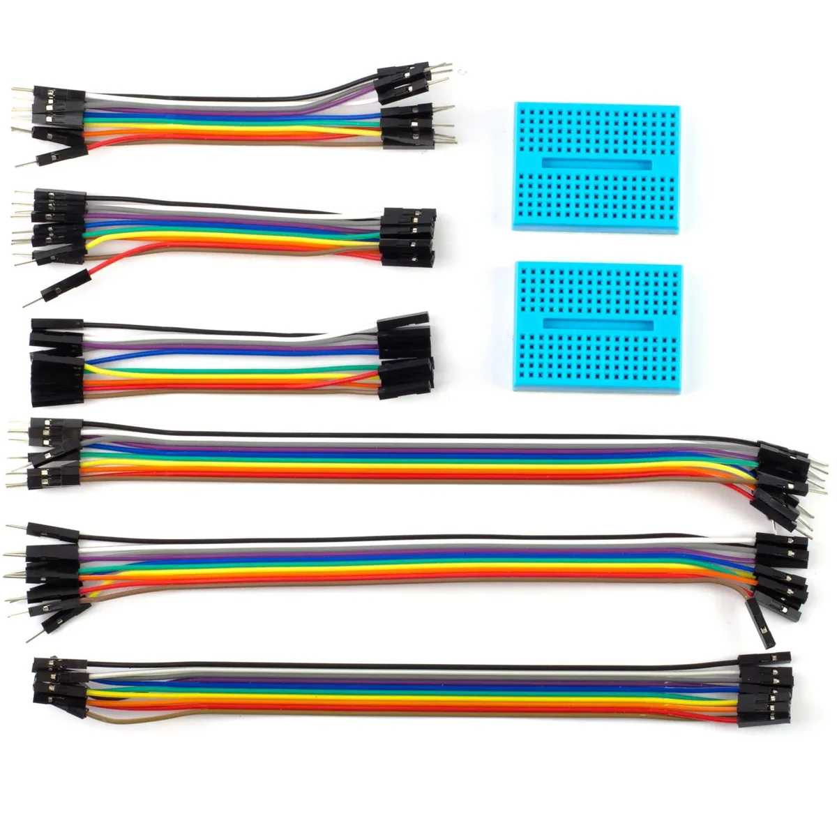 Pimoroni Pimoroni PIM245 Maker Essentials Kit with 2 Breadboards and Jumper Jerky — productfoto