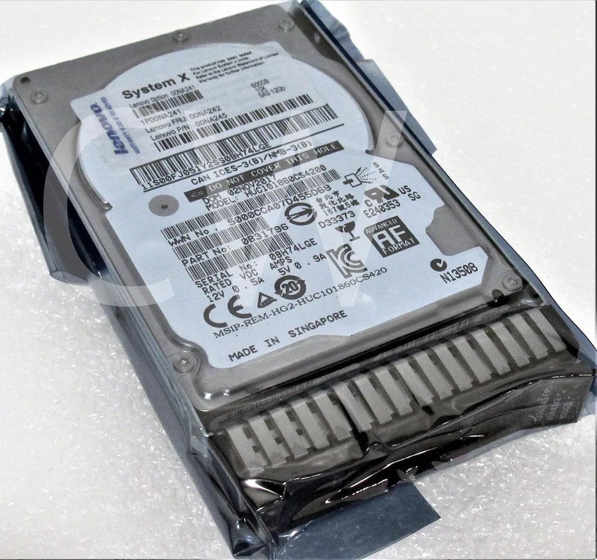IBM IBM HUC101860CS4200 600GB 10000RPM 2.5" SAS 12Gbps internal hard drive — fotografia produktu