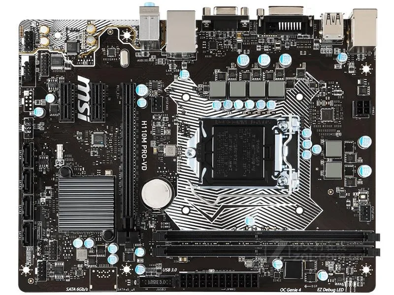 MSI MSI H110M PRO-VD LGA 1151 Intel H110 DDR4 32GB Micro ATX Motherboard — toote foto