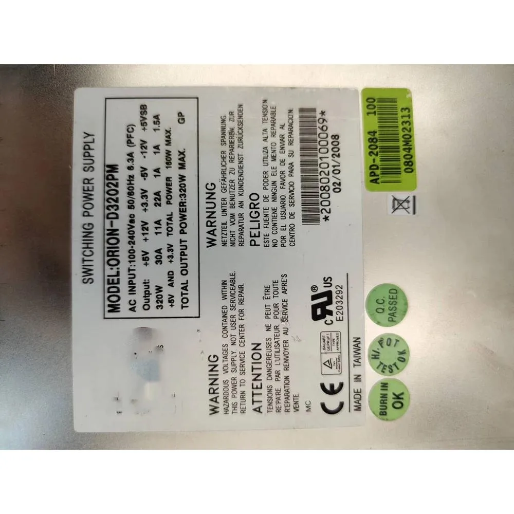 KHACHIMO KHACHIMO ORION-D3202PM 320W power supply — photo du produit