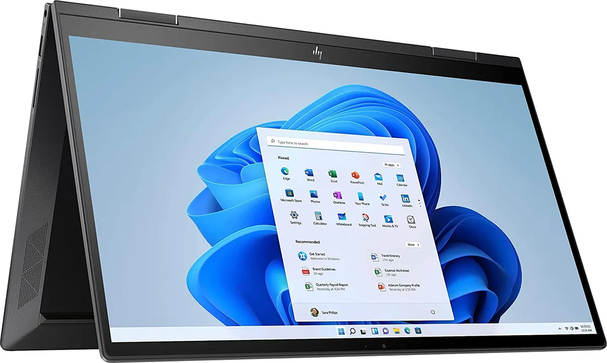 HP HP Envy x360 2-in-1 Laptop AMD Ryzen 7 5825U 8GB 256GB 15.6" Touch Nightfall Black — produktbilde