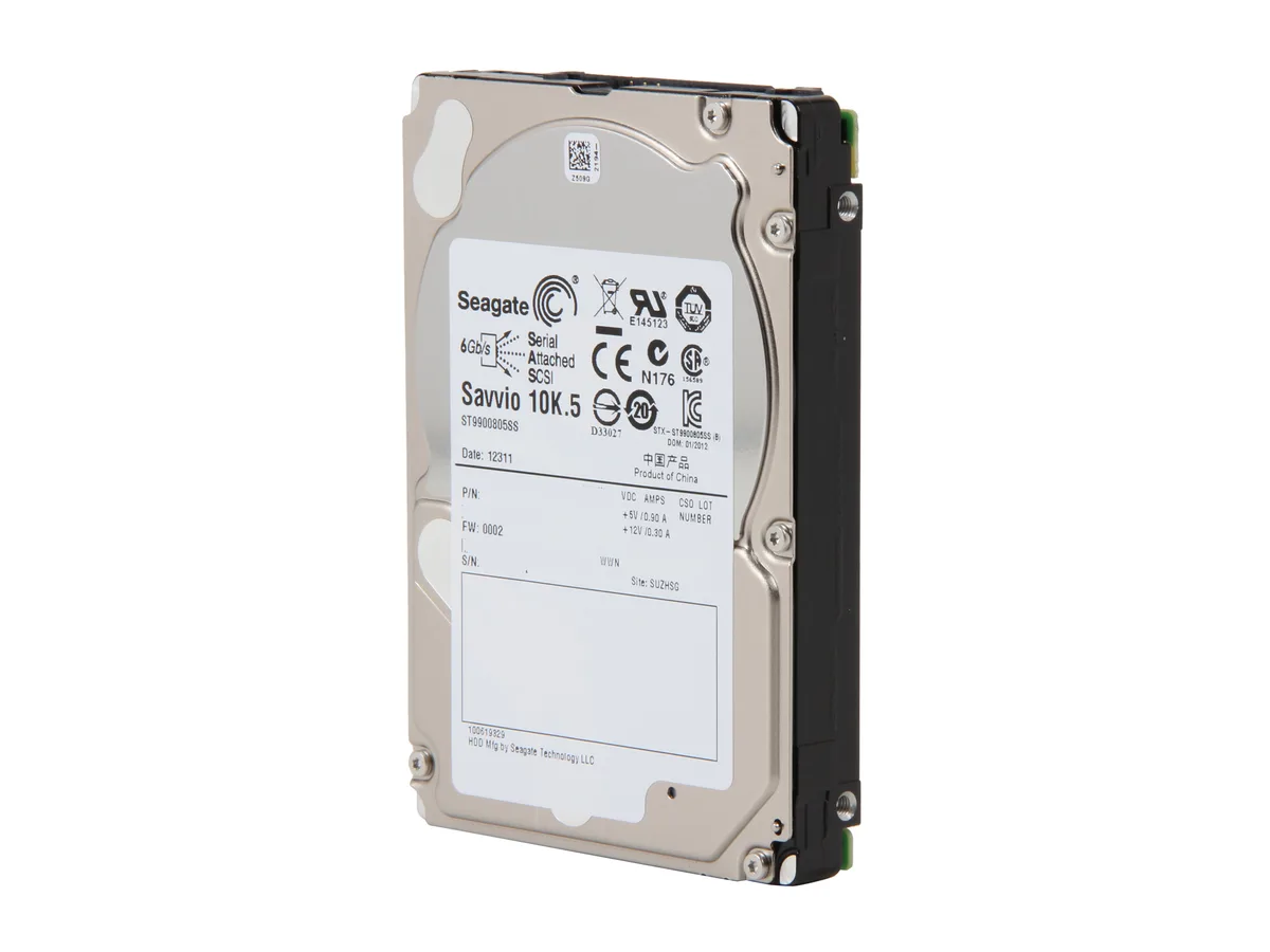 Seagate Seagate Savvio 10K.5 ST9900805SS 900GB 10000 RPM 64MB SAS 6Gb/s 2.5" laptop hard drive — foto produk