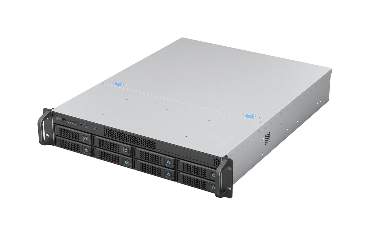 Rosewill Rosewill RSV-H208 2U server chassis 8-bay E-ATX — صورة المنتج