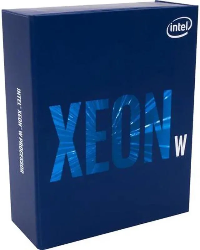 A square silver Intel Xeon processor with gold contacts and a green substrate visible on the underside