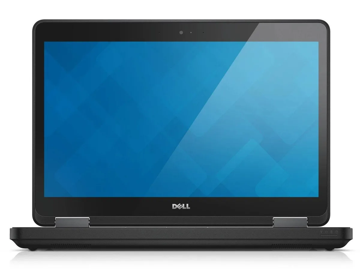 Silver Dell Latitude E5550 15.6 inch laptop closed view