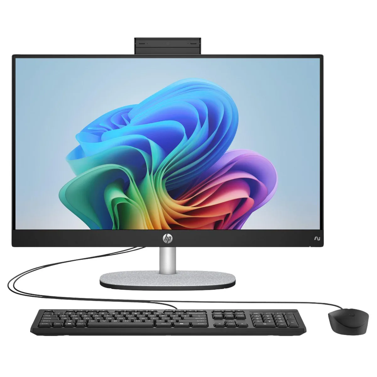 HP HP 27-CT2000M 27" all-in-one PC AMD Ryzen AI 7 350 32GB DDR5 1TB SSD AMD Radeon 860M Windows 11 Home Black — ภาพสินค้า