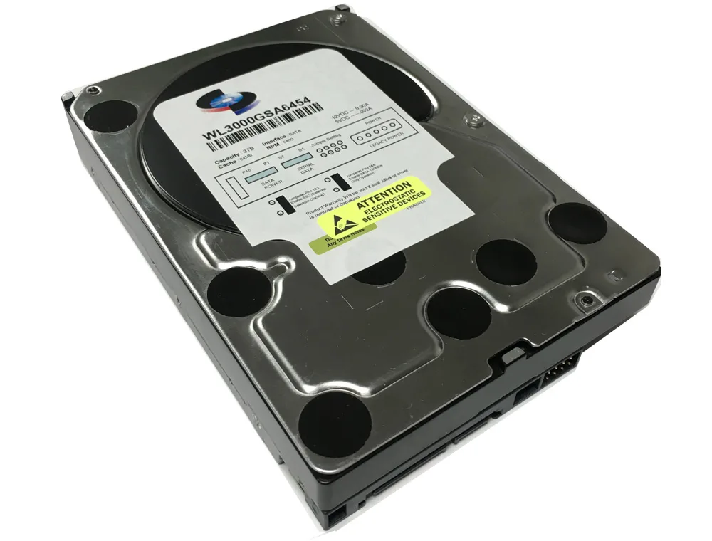 GoHardDrive GoHardDrive 3TB 5400RPM 64MB SATA 3.5" internal hard drive — 商品写真