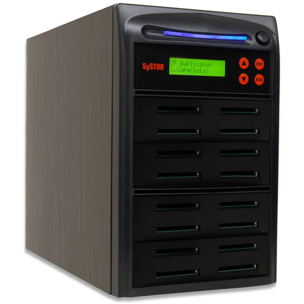 Systor Systor 1-15 CF Duplicator 256 MB Buffer Black — produktfoto
