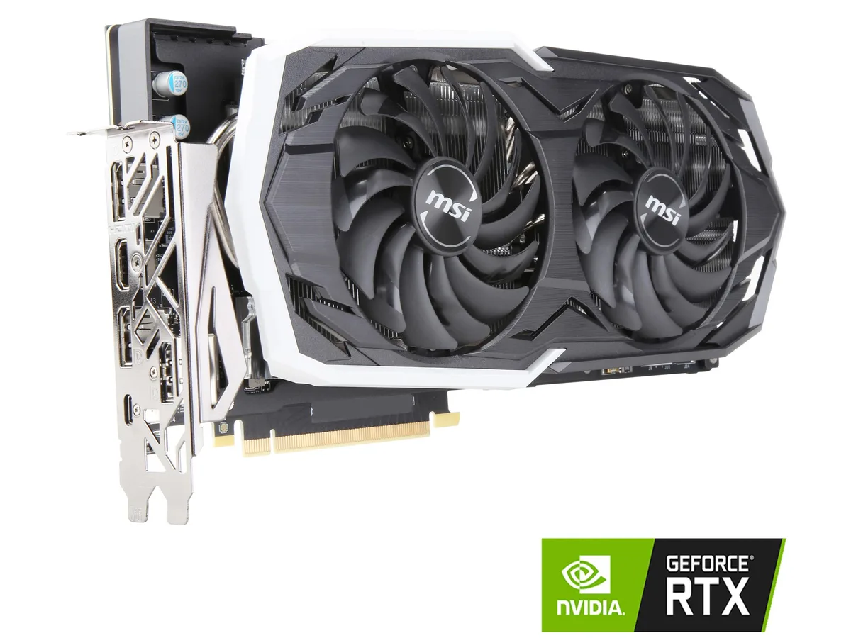 MSI MSI RTX 2070 ARMOR 8G OCV1 graphics card — photo du produit