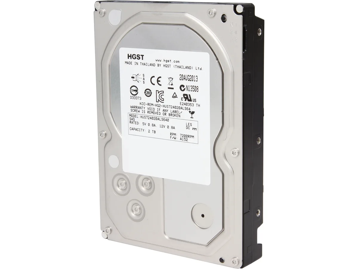 HGST HGST Ultrastar 7K4000 0B26887 2TB 7200 RPM 64MB SAS 6Gb/s 3.5" internal hard drive — fotografia produktu